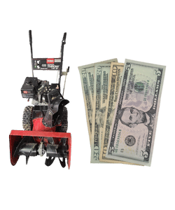 Day 9 - Snowblower & $55 Cash